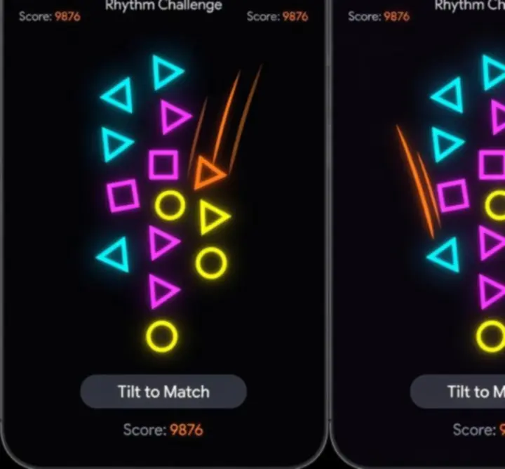 View of Jacob Poznanski SAE Worldwide interface during a rhythm challenge